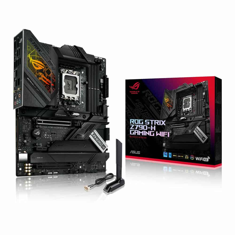 (image for) ASUS ROG STRIX Z790-H GAMING WIFI DDR5 PCIe 5.0 Open Box ATX Motherboard